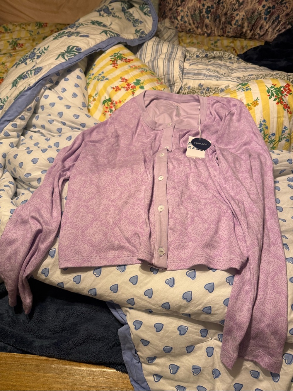 Roller Rabbit Lavender pajama set